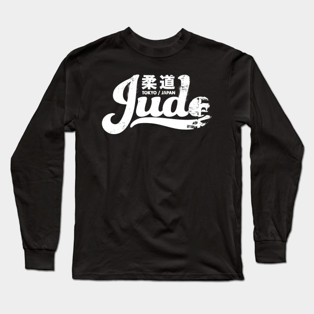 Judo Long Sleeve T-Shirt by Black Tee Inc